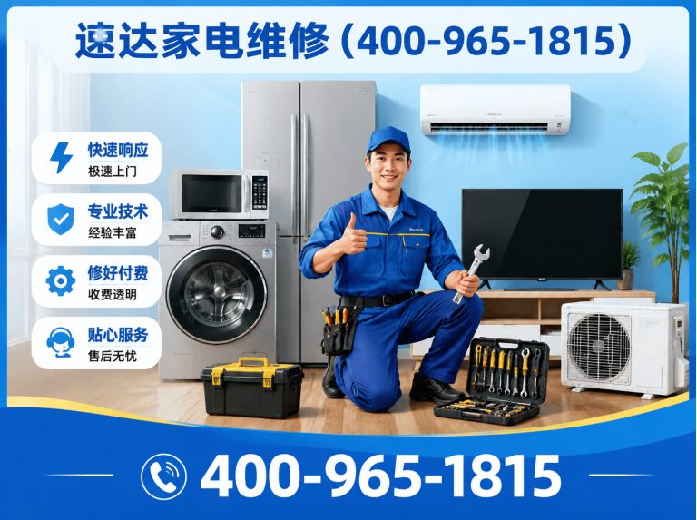 韶关速达家电维修展示图